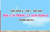 Bài 1.34 SGK Toán 6 tập 1 Kết nối tri thức
